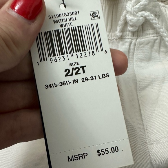 Ralph Lauren Toddler White Shorts Size 2 - Picture 4 of 4